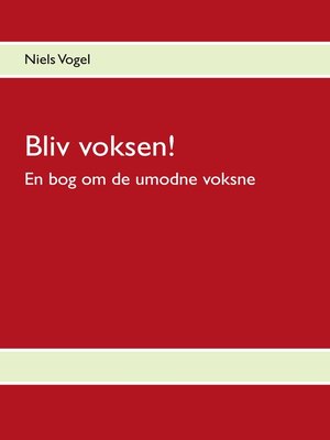 cover image of Bliv voksen!